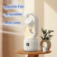 USB Rechargeable Fan: Water-Cooled Spray Mist, Bladeless, Portable