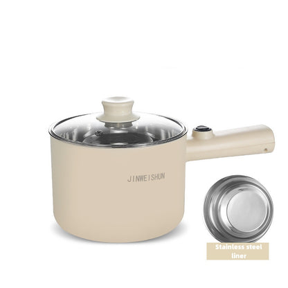 Mini Portable Electric Hot Pot: Multi-Function, Non-Stick