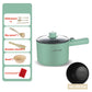 Mini Portable Electric Hot Pot: Multi-Function, Non-Stick