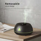 Flame Humidifier: Aromatherapy Diffuser, 7 Colors Light, USB, 130ML