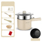 Mini Portable Electric Hot Pot: Multi-Function, Non-Stick