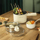 Mini Portable Electric Hot Pot: Multi-Function, Non-Stick